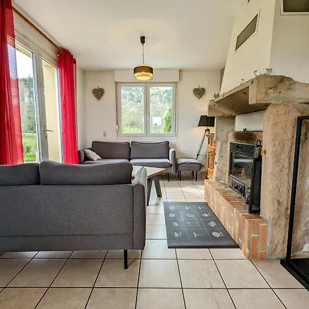 Ferienhaus Spacieux Avec Cheminee, Proche Nature, Accessible Pmr, Ideal Famille Et Motards - Fr-1-589-34