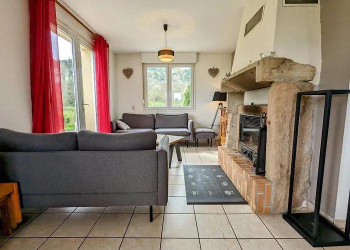 Prázdninový dům Spacieux Avec Cheminee, Proche Nature, Accessible Pmr, Ideal Famille Et Motards - Fr-1-589-34